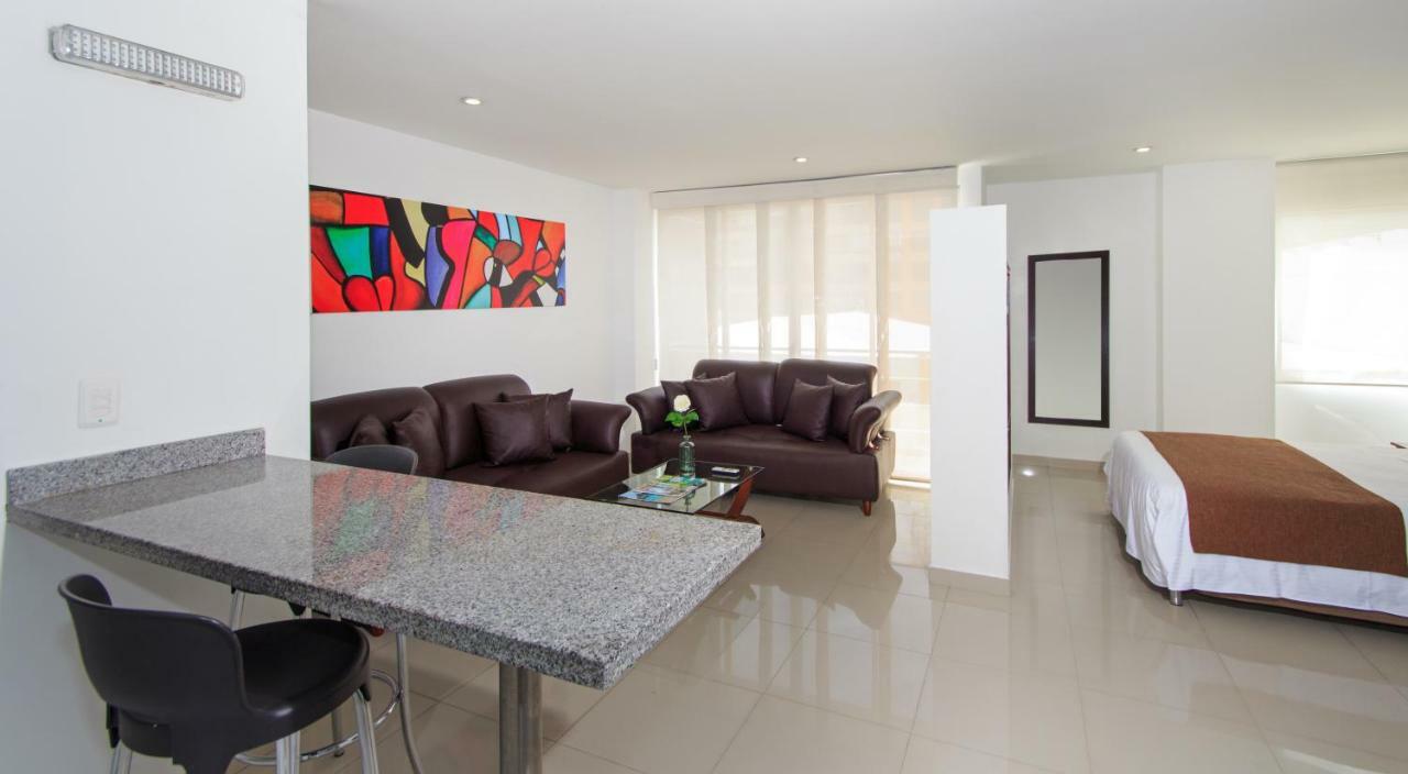 122 Plaza Apartahotel โบโกตา ภายนอก รูปภาพ